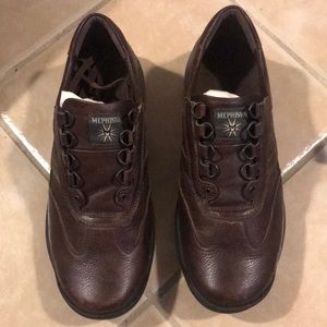Mephisto leather shoes